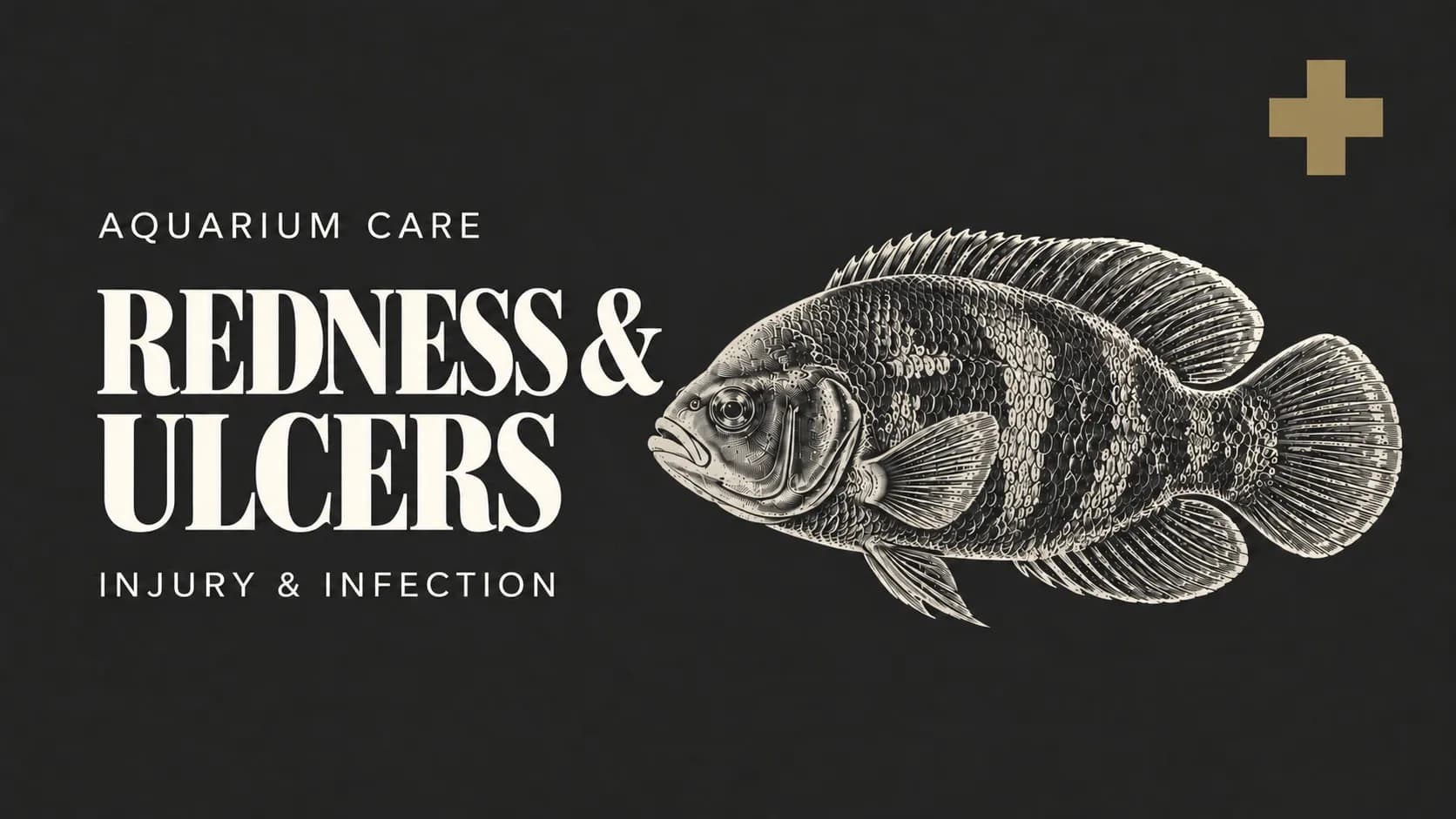 Red Patches, Bleeding and Ulcers on Fish – Telling Injury from Bacterial Infection