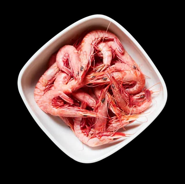 Fresh sword prawns